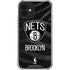 NBA Brooklyn Nets Black Animal Print iPhone 12 Clear Case