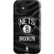 NBA Brooklyn Nets Black Animal Print iPhone 12 Impact Case