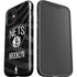 NBA Brooklyn Nets Black Animal Print iPhone 12 Impact Case