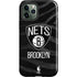 NBA Brooklyn Nets Black Animal Print iPhone 12 Pro Max Impact Case