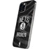 NBA Brooklyn Nets Black Animal Print iPhone 12 Pro Skin
