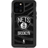 NBA Brooklyn Nets Black Animal Print iPhone 12 Pro Waterproof Case