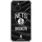 NBA Brooklyn Nets Black Animal Print iPhone 13 Clear Case