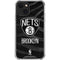 NBA Brooklyn Nets Black Animal Print iPhone 13 Mini Clear Case