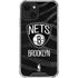 NBA Brooklyn Nets Black Animal Print iPhone 13 Mini Clear Case