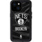 NBA Brooklyn Nets Black Animal Print iPhone 13 Mini Waterproof Case