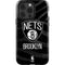 NBA Brooklyn Nets Black Animal Print iPhone 13 Pro Impact Case
