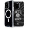 NBA Brooklyn Nets Black Animal Print iPhone 13 Pro MagSafe Case