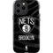 NBA Brooklyn Nets Black Animal Print iPhone 13 Pro Max Impact Case