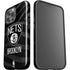 NBA Brooklyn Nets Black Animal Print iPhone 13 Pro Max Impact Case