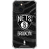 NBA Brooklyn Nets Black Animal Print iPhone 15 Plus Clear Case