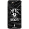NBA Brooklyn Nets Black Animal Print iPhone 14 Plus Clear Case