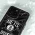 NBA Brooklyn Nets Black Animal Print iPhone 14 Pro Max Waterproof Case