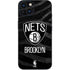 NBA Brooklyn Nets Black Animal Print iPhone 14 Skin