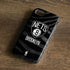 NBA Brooklyn Nets Black Animal Print iPhone 8 Pro Case