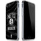 NBA Brooklyn Nets Black Animal Print iPhone SE (2nd & 3rd Gen) Clear Case