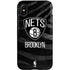 NBA Brooklyn Nets Black Animal Print iPhone X Pro Case