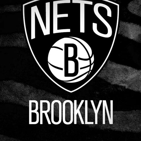 NBA Brooklyn Nets Black Animal Print iPhone X Pro Case