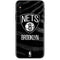 NBA Brooklyn Nets Black Animal Print iPhone X Skin