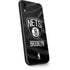 NBA Brooklyn Nets Black Animal Print iPhone XR Skin