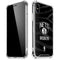 NBA Brooklyn Nets Black Animal Print iPhone XS Max Clear Case