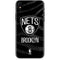 NBA Brooklyn Nets Black Animal Print iPhone XS Skin