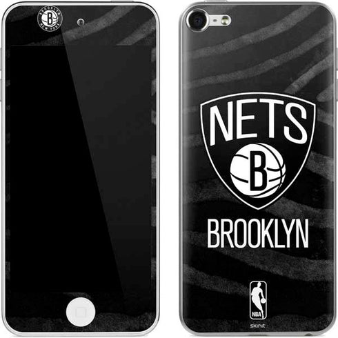 NBA Brooklyn Nets Black Animal Print Apple iPod Skin