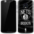 NBA Brooklyn Nets Black Animal Print Moto G6 Skin