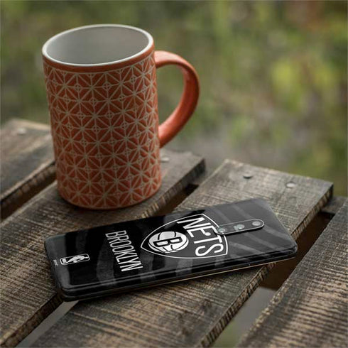 NBA Brooklyn Nets Black Animal Print OnePlus 7 Pro Skin