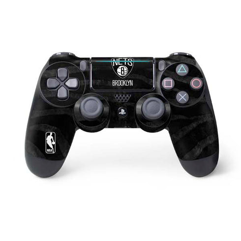 NBA Brooklyn Nets Black Animal Print PS4 Pro/Slim Controller Skin