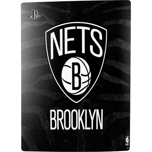 NBA Brooklyn Nets Black Animal Print PS5 Digital Edition Bundle Skin