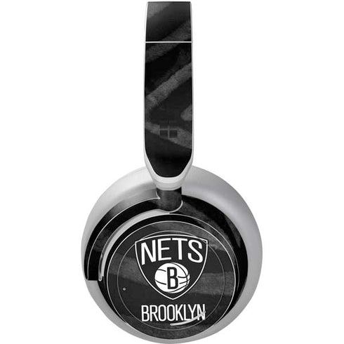 NBA Brooklyn Nets Black Animal Print Surface Headphones Skin