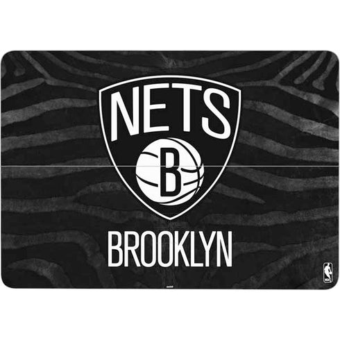 NBA Brooklyn Nets Black Animal Print Surface Laptop Studio Skin