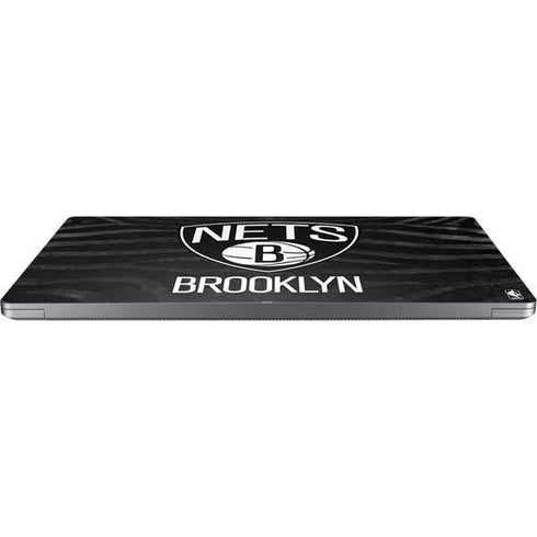 NBA Brooklyn Nets Black Animal Print Universal Laptop 11in (8.8 x 6.2in) Skin