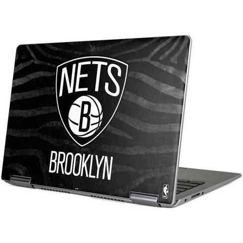 NBA Brooklyn Nets Black Animal Print Yoga 710 14in Skin