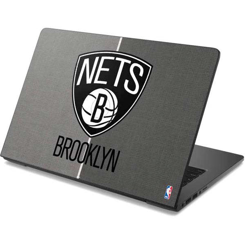 NBA Brooklyn Nets Canvas Dell Chromebook Skin