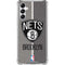 NBA Brooklyn Nets Canvas Galaxy A14 5G Clear Case