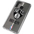 NBA Brooklyn Nets Canvas Galaxy A21 Clear Case
