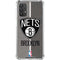 NBA Brooklyn Nets Canvas Galaxy A32 5G Clear Case