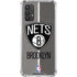 NBA Brooklyn Nets Canvas Galaxy A32 5G Clear Case