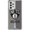 NBA Brooklyn Nets Canvas Galaxy A33 5G Clear Case