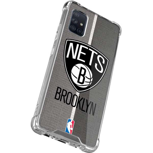 NBA Brooklyn Nets Canvas Galaxy A51 5G Clear Case