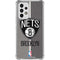 NBA Brooklyn Nets Canvas Galaxy A53 5G Clear Case