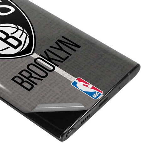 NBA Brooklyn Nets Canvas Galaxy Note 10 Plus Skin