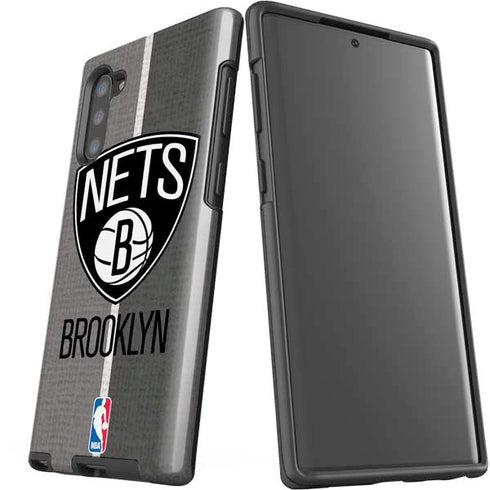 NBA Brooklyn Nets Canvas Galaxy Note 10 Pro Case
