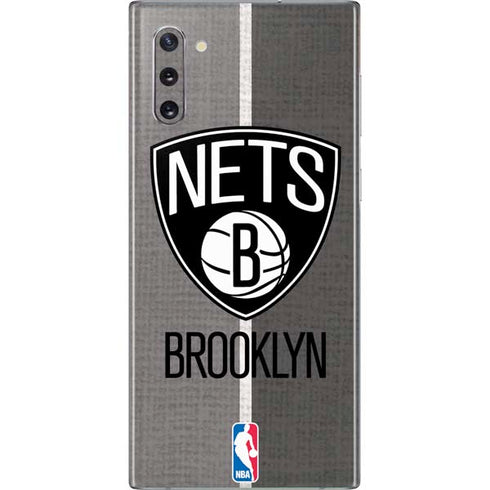 NBA Brooklyn Nets Canvas Galaxy Note 10 Skin