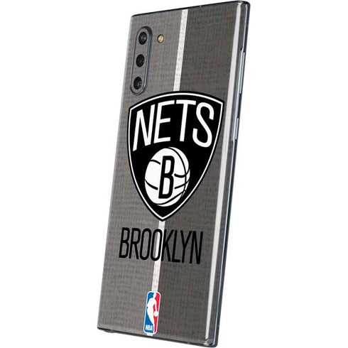 NBA Brooklyn Nets Canvas Galaxy Note 10 Skin