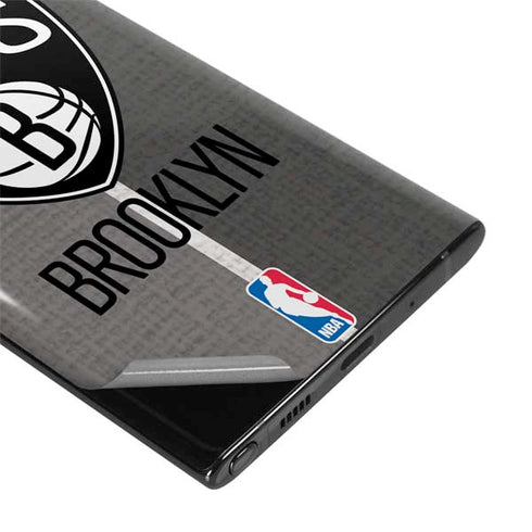 NBA Brooklyn Nets Canvas Galaxy Note 10 Skin