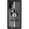 NBA Brooklyn Nets Canvas Galaxy Note 10 Waterproof Case