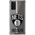 NBA Brooklyn Nets Canvas Galaxy Note20 5G Clear Case